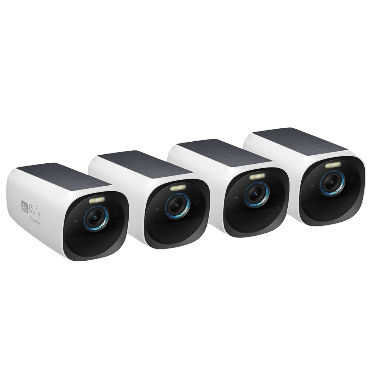 eufyCam S330 (eufyCam 3) Zusätzliche Sicherheitskamera (Vierpack) White