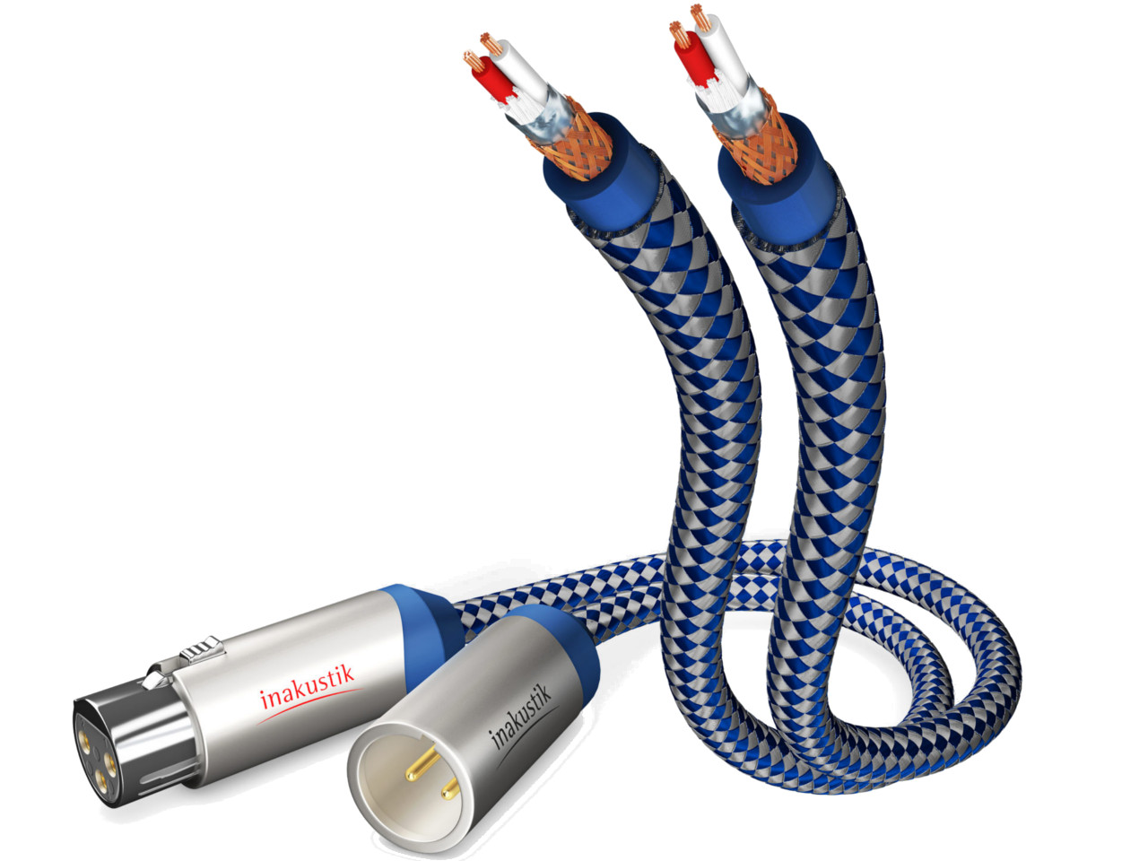 inakustik Premium II Audiokabel XLR 0,75m inakustik Premium II Audiokabel XLR 0,75m