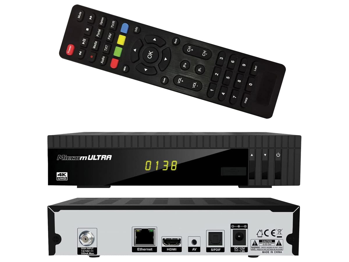 mUltra SAT-Receiver Micro UHD FTA 4k