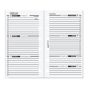 bind Kalendereinlage 2026 Mini (7,9 x 12,5 cm) von bind