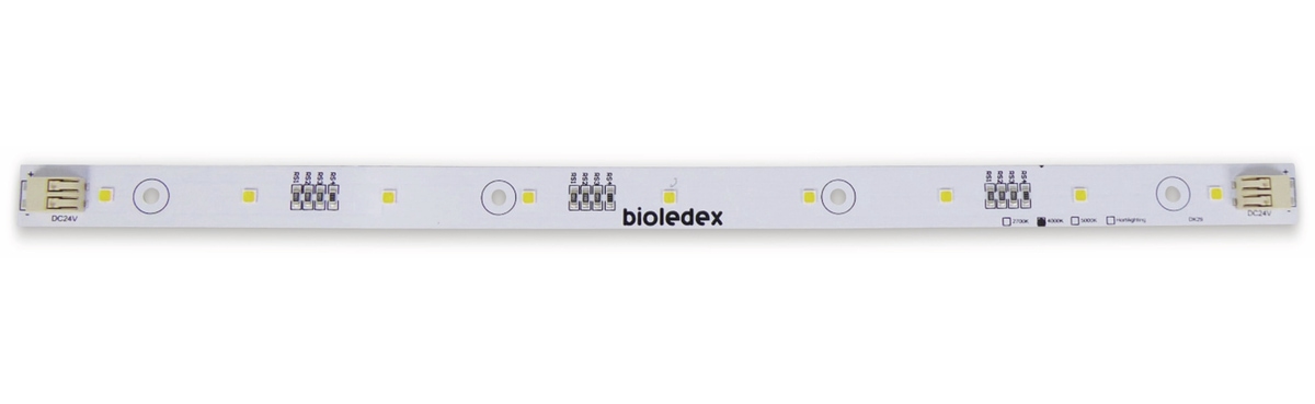 BIOLEDEX LED Modul für Pflanzenbeleuchtung, 303x15 mm, 24 V-, 9 W, 3500 K von bioledex