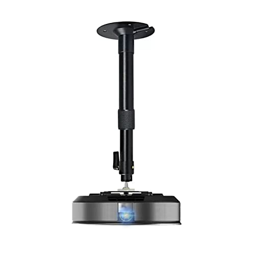 Projektorständer Projektorhalterung Hebe-Wandhalterung Projektoraufhänger Universal-Teleskop-Hängehalterung Projektorhalterung für die Wand(PH45-120 (67-120cm) black) von birene