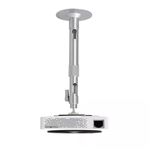 Projektorständer Projektorhalterung Hebe-Wandhalterung Projektorhalterung Universal-Teleskop-Hängehalterung Projektorhalterung für die Wand(Silver,37-60CM) von birene