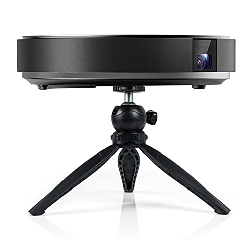 Projektorständer Projektorständer, Desktop-Mini-Stativ, Projektorhalterung, 360° verstellbar, tragbarer Multifunktionsständer (schwarz) Projektorhalterung für die Wand von birene