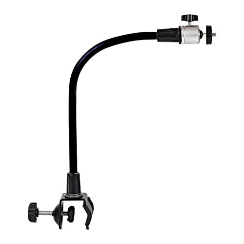 Projektorständer Projector Stand Home Universal Bending Clip Desktop Projector Regal Wohnzimmer Konferenzraum kostenlos Punch Desk Clip Projector Rack Projektorhalterung für die Wand(B) von birene