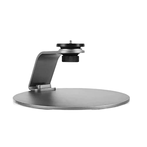 Projektorständer Projektor-Tischständer, Desktop-Halterung, Aluminiumlegierung, Abnehmbarer, um 360° Verstellbarer Halter, kompatibel Projektorhalterung für die Wand(Silver) von birene