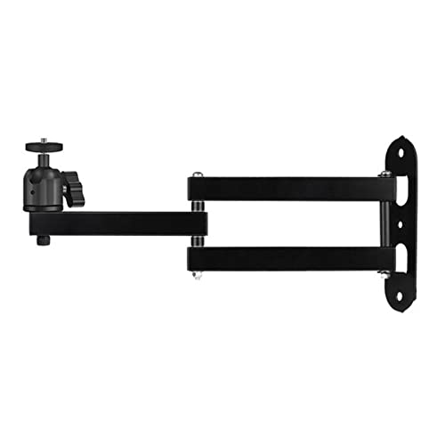 Projektorständer Universal Projektor Wand Halterung Full Motion 360 Drehen Mit Platte Flexible Arm Faltbare Halterung Projektorhalterung für die Wand(Total Length 40cm) von birene