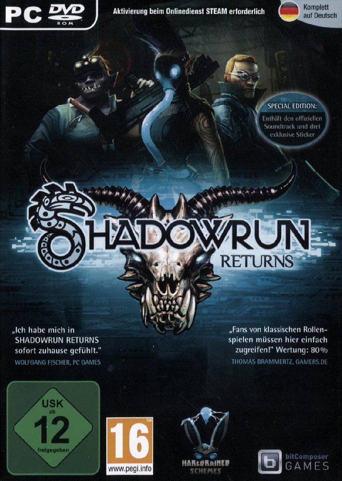 Shadowrun Returns PC Shadowrun Returns PC von bitComposer