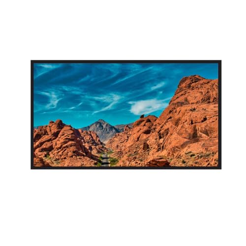 100 Zoll Beamer Leinwand Projektionsleinwand 16: 9 HD,230 * 134cm Rahmenleinwand Heimkino Beamerleinwand Projektionsleinwand 100 Zoll Beamer Leinwand Projektionsleinwand 16: 9 HD,230 * 134cm Rahmenleinwand Heimkino Beamerleinwand Projektionsleinwand von biusgiyeny