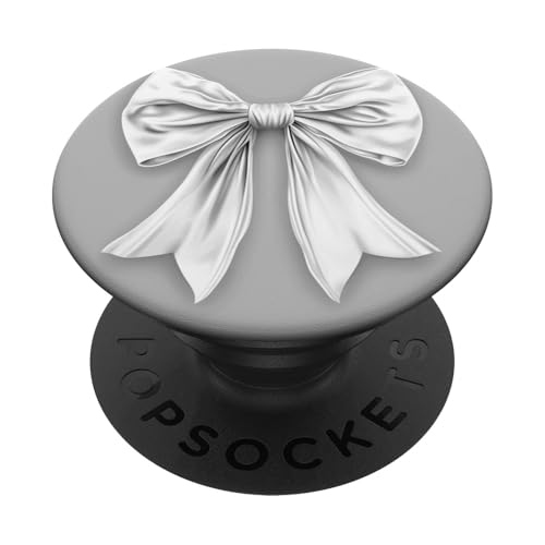 Girly | Schleife in Aquarell | Ästhetische schwarz-weiße Schleife PopSockets Klebender PopGrip Girly | Schleife in Aquarell | Ästhetische schwarz-weiße Schleife PopSockets Klebender PopGrip von black and white bow theme