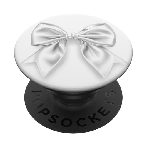 Girly | Schleife in Aquarell | Ästhetische schwarz-weiße Schleife PopSockets Klebender PopGrip Girly | Schleife in Aquarell | Ästhetische schwarz-weiße Schleife PopSockets Klebender PopGrip von black and white bow theme