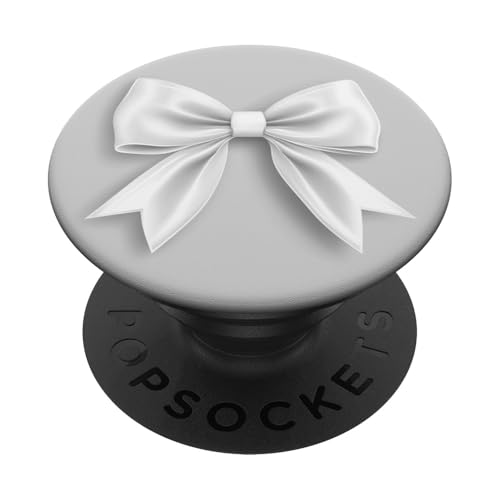 Girly | Schleife in Aquarell | Ästhetische schwarz-weiße Schleife PopSockets Klebender PopGrip Girly | Schleife in Aquarell | Ästhetische schwarz-weiße Schleife PopSockets Klebender PopGrip von black and white bow theme