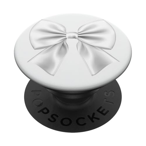 Girly | Schleife in Aquarell | Ästhetische schwarz-weiße Schleife PopSockets Klebender PopGrip Girly | Schleife in Aquarell | Ästhetische schwarz-weiße Schleife PopSockets Klebender PopGrip von black and white bow theme