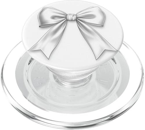 Girly | Schleife in Aquarell | Ästhetische schwarz-weiße Schleife PopSockets PopGrip für MagSafe Girly | Schleife in Aquarell | Ästhetische schwarz-weiße Schleife PopSockets PopGrip für MagSafe von black and white bow theme