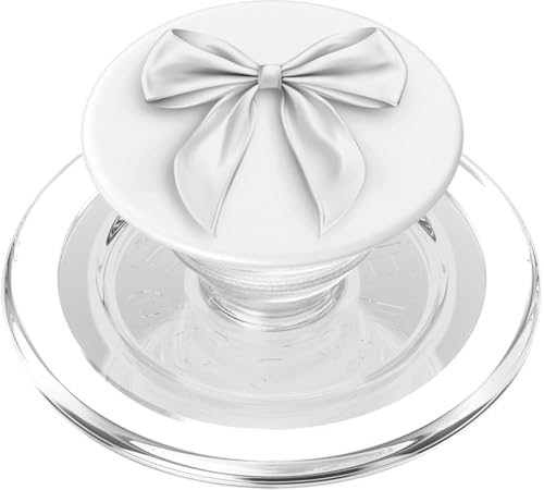 Girly | Schleife in Aquarell | Ästhetische schwarz-weiße Schleife PopSockets PopGrip für MagSafe Girly | Schleife in Aquarell | Ästhetische schwarz-weiße Schleife PopSockets PopGrip für MagSafe von black and white bow theme