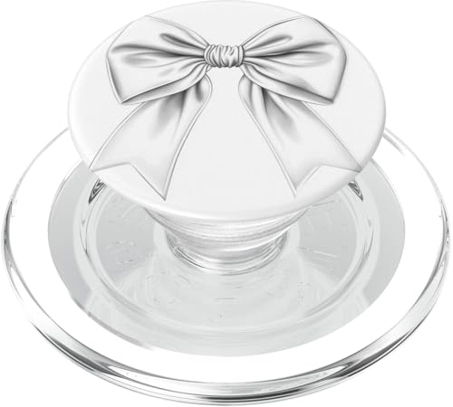 Girly | Schleife in Aquarell | Ästhetische schwarz-weiße Schleife PopSockets PopGrip für MagSafe Girly | Schleife in Aquarell | Ästhetische schwarz-weiße Schleife PopSockets PopGrip für MagSafe von black and white bow theme