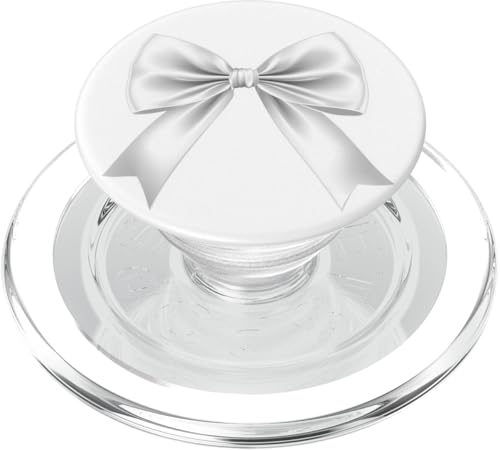 Girly | Schleife in Aquarell | Ästhetische schwarz-weiße Schleife PopSockets PopGrip für MagSafe Girly | Schleife in Aquarell | Ästhetische schwarz-weiße Schleife PopSockets PopGrip für MagSafe von black and white bow theme