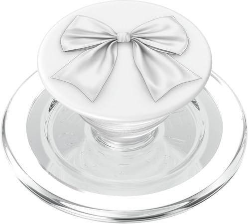 Girly | Schleife in Aquarell | Ästhetische schwarz-weiße Schleife PopSockets PopGrip für MagSafe Girly | Schleife in Aquarell | Ästhetische schwarz-weiße Schleife PopSockets PopGrip für MagSafe von black and white bow theme