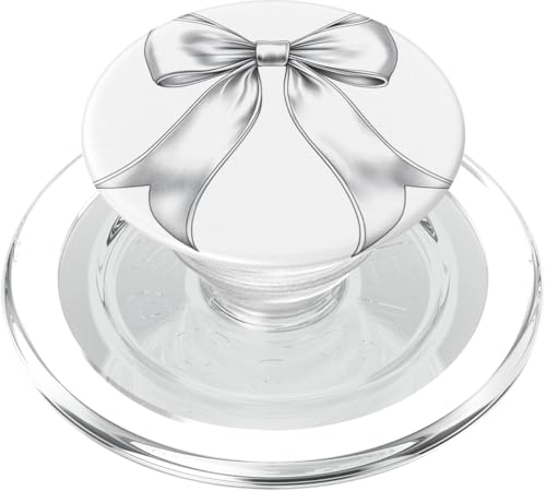 Girly | Schleife in Aquarell | Ästhetische schwarz-weiße Schleife PopSockets PopGrip für MagSafe Girly | Schleife in Aquarell | Ästhetische schwarz-weiße Schleife PopSockets PopGrip für MagSafe von black and white bow theme