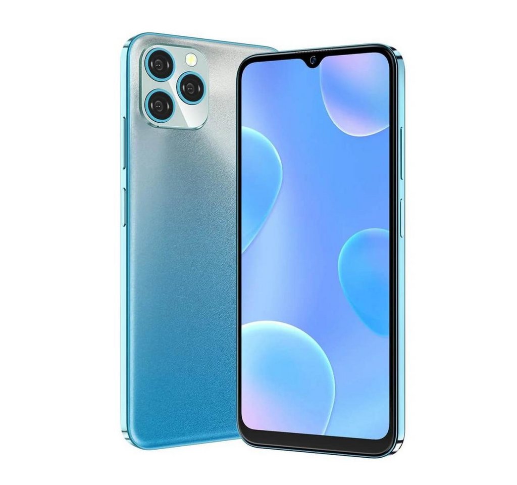 blackview A95 blau Smartphone, 8GB + 128GB, Octa Core, Android 11 Smartphone (16,59 cm/6.53 Zoll, 8 GB Speicherplatz, 20 MP Kamera, Schnelles Laden: 18W, Nachtmodus) von blackview