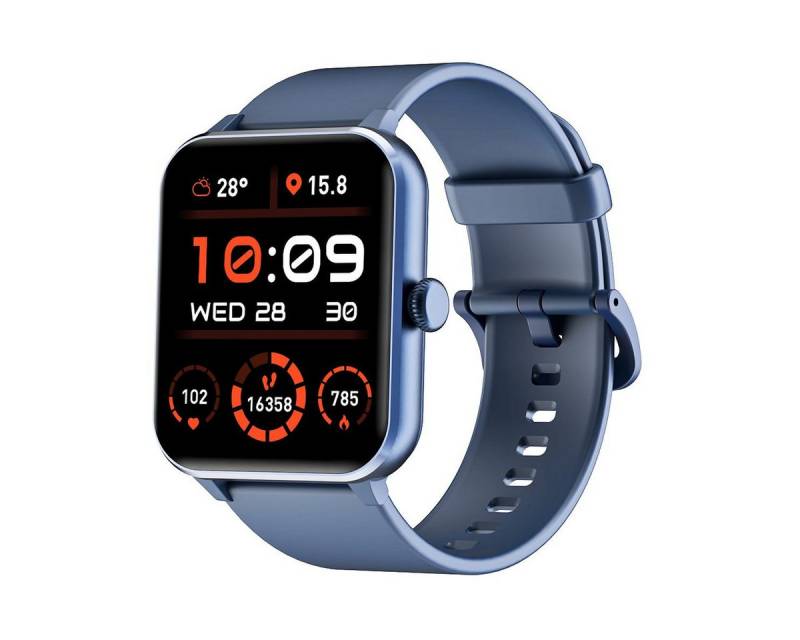 blackview R50 Fitness Tracker Uhr für Damen Herren mit Telefonfunktion Smartwatch (1.39 Zoll), mehrsprache, Pulsuhr und Fitness Tracker, Wasserdicht, für Android IOS von blackview