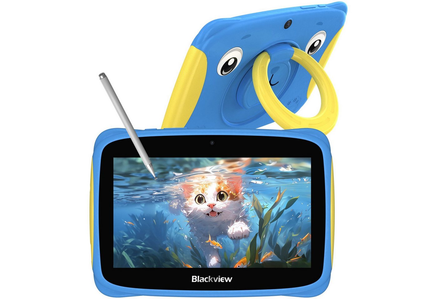 blackview Tab 3Kids incl. Tablet-Stift Tablet (7", 32 GB, Elterliche Kontrolle, Android 13, iKids App, Oster-Geschenke) von blackview