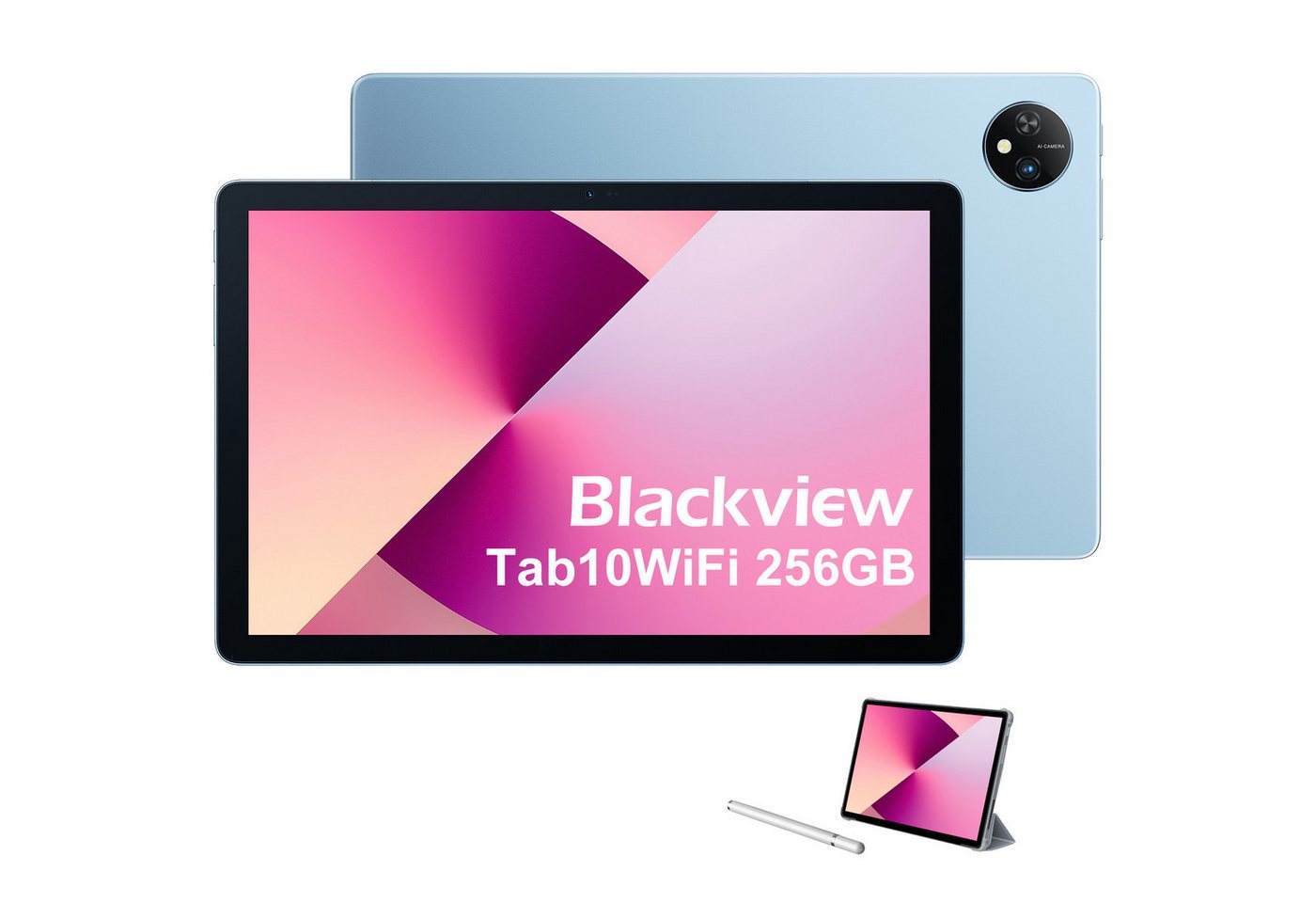 blackview Tab10WiFi Tablet (10.1", 256 GB, MediaTek Octa-Core-Prozessor, 7680mAh Akku, 13MP Kamera) von blackview