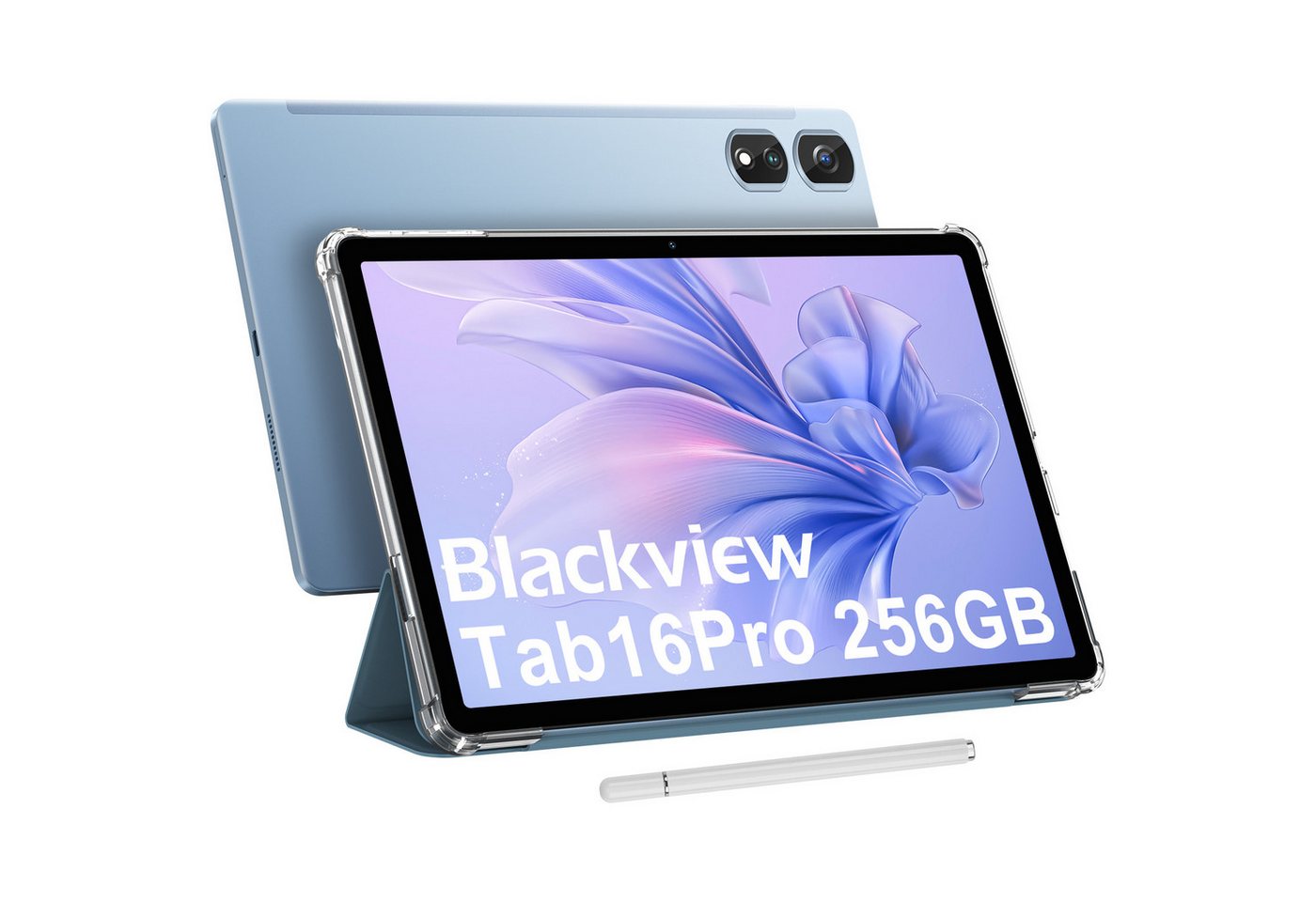 blackview Tab16Pro(8+256) Tablet (11, 256 GB, 4G LTE, FHD Display, 7700mAh Akku, Android 14, mit Hülle, Stift)" von blackview