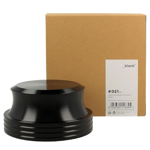 _blank #021bk | Stabilisator für Schallplattenspieler | Plattengewicht | Aluminium | schwarz | 425g Auflagegewicht _blank #021bk | Stabilisator für Schallplattenspieler | Plattengewicht | Aluminium | schwarz | 425g Auflagegewicht von _blank