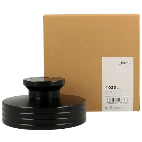 _blank #023bk | Stabilisator für Schallplattenspieler | Auflagefläche und Griffeinlage aus Kohlefaser | Plattengewicht PST335 | Aluminium | Carbon | schwarz | 335g Auflagegewicht _blank #023bk | Stabilisator für Schallplattenspieler | Auflagefläche und Griffeinlage aus Kohlefaser | Plattengewicht PST335 | Aluminium | Carbon | schwarz | 335g Auflagegewicht von _blank
