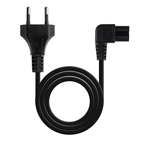 Winkelkabel CEE 7/16 M, schwarz, 3,0 m, ideal zum Anschluss von elektrischen Geräten in Engen Räumen. Winkelkabel CEE 7/16 M, schwarz, 3,0 m, ideal zum Anschluss von elektrischen Geräten in Engen Räumen. von blendend