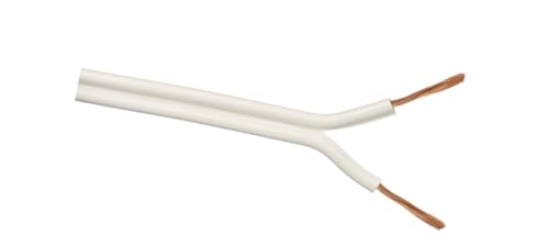blendend 100 m weißes 2x1-Parallel-Audiokabel, ideal für Audio-Verbindungen und Tonübertragung in professionellen Einrichtungen. blendend 100 m weißes 2x1-Parallel-Audiokabel, ideal für Audio-Verbindungen und Tonübertragung in professionellen Einrichtungen. von blendend