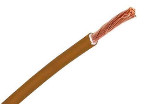 blendend 100m Rolle Flexibler Draht 1,5mm² braun ideal für elektrische Verbindungen und Heimwerkerarbeiten blendend 100m Rolle Flexibler Draht 1,5mm² braun ideal für elektrische Verbindungen und Heimwerkerarbeiten von blendend