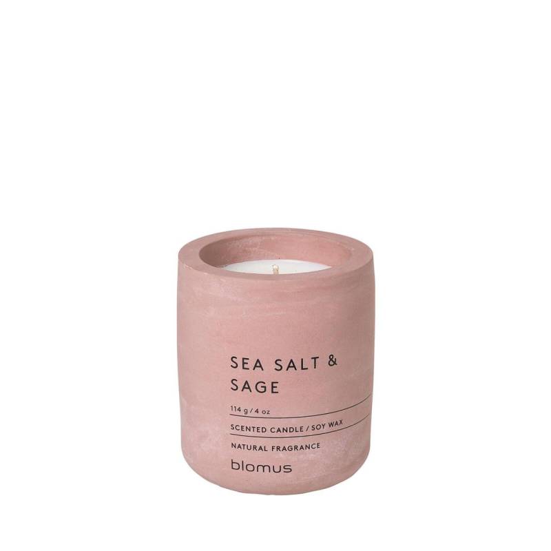 blomus SEA SALT & SAGE Duftkerze 8 cm rosa von blomus