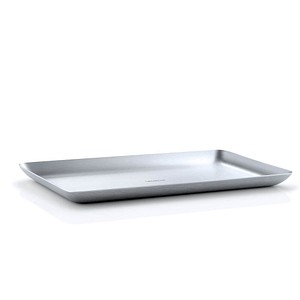 blomus Tablett BASIC silber rechteckig 25,0 x 15,0 cm blomus Tablett BASIC silber rechteckig 25,0 x 15,0 cm von blomus