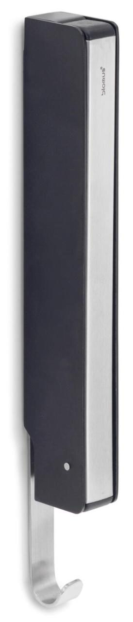 blomus Wandgarderobe Lanca schwarz 2,0 x 25,5 cm 1 Haken von blomus