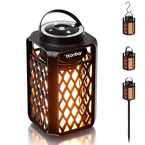 blonbar Bluetooth-Lautsprecher mit Flammenlicht, Outdoor Lautsprecher, Outdoor-Taschenlampe, IP65 wasserdichte Kabellose Lautsprecher für Terrasse, Garten, Geschenke für Männer, Frauen blonbar Bluetooth-Lautsprecher mit Flammenlicht, Outdoor Lautsprecher, Outdoor-Taschenlampe, IP65 wasserdichte Kabellose Lautsprecher für Terrasse, Garten, Geschenke für Männer, Frauen von blonbar