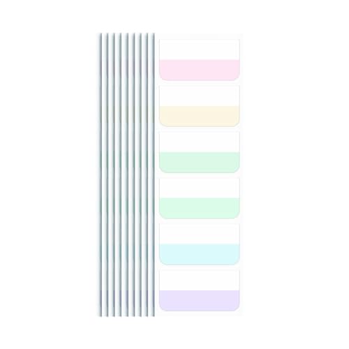 10 Pcs Page Marker Sticky Index Tabs Sticky Notes Multifunctional Reading Tabs School Office Supplies For Students von bnsggl