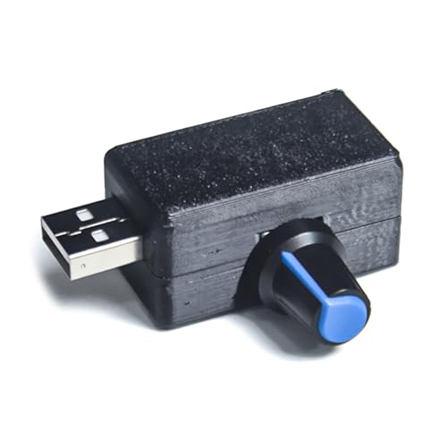 bnsggl 5-V USB Lüftergeschwindigkeitsregler Mit Kontinuierlicher Steuerung Und Leisem Betrieb Für Schreibtisch Und Laptop Lüfter von bnsggl