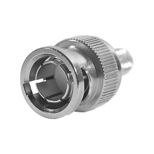 bnsggl BNC Koaxialstecker RG59-Adapterstecker Für Effiziente Übertragung In Computern Und Bürogeräten von bnsggl
