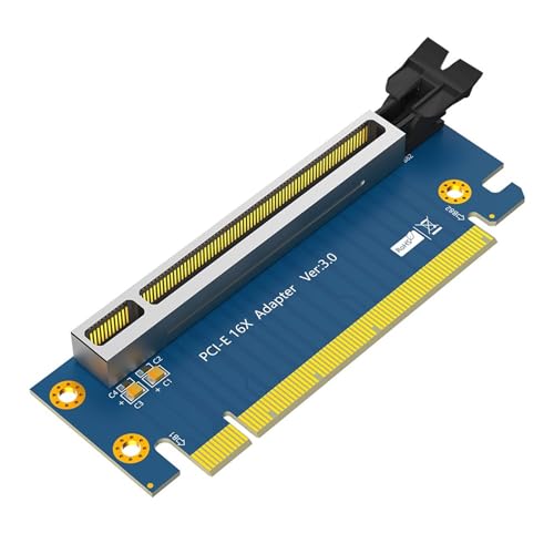 bnsggl PCIE 16X 90 Grad Reverse Erweiterungskartenadapter Mit Abgeschirmtem Gehäuse Schnelle Geschwindigkeit Für Desktop Verbindung bnsggl PCIE 16X 90 Grad Reverse Erweiterungskartenadapter Mit Abgeschirmtem Gehäuse Schnelle Geschwindigkeit Für Desktop Verbindung von bnsggl