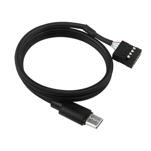 bnsggl Schnelles USB 3.1-USB C Netzkabel Mit 9-poligen Motherboard Anschlüssen Für VSecondary Bildschirm PC LCD Bildschirm von bnsggl