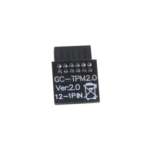 bnsggl TPM 2.0 Verschlüsselungssicherheitsmodul LPC 12Pin TPM2.0 Remote Card Sicherheitsmodul Für Win11 Für Motherboards bnsggl TPM 2.0 Verschlüsselungssicherheitsmodul LPC 12Pin TPM2.0 Remote Card Sicherheitsmodul Für Win11 Für Motherboards von bnsggl