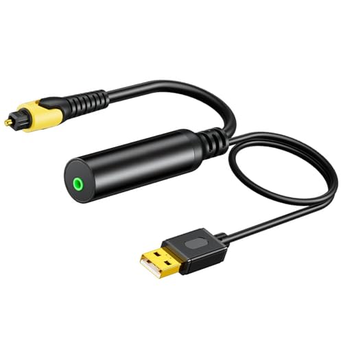 bnsggl USB Optisches Kabel Sound Konverter Kabel SPDIF Digital Zu Analog 3 5mm Sound Adapter Koaxial Stereo Sound Verstärker bnsggl USB Optisches Kabel Sound Konverter Kabel SPDIF Digital Zu Analog 3 5mm Sound Adapter Koaxial Stereo Sound Verstärker von bnsggl