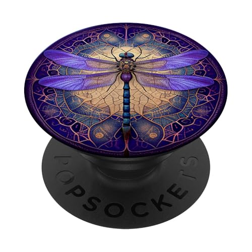 Libelle lila Blumenmuster || Frieden Mandala || Violett Mandala PopSockets Klebender PopGrip Libelle lila Blumenmuster || Frieden Mandala || Violett Mandala PopSockets Klebender PopGrip von boho theme