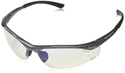 Bollé Safety PSSCONT-E04, Schutzbrille, Einheitsgröße, ESP Objektive Serie CONTOUR II (SIDEWINDER) von bollé