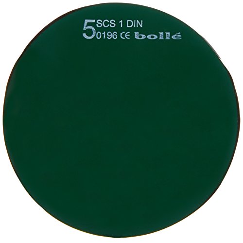 Bollé Safety PWLMINI-106 One Size Shade 5 Ersatzgläser zum Schweißen - Dunkelgrün, Serie MINIPROTEX von bollé