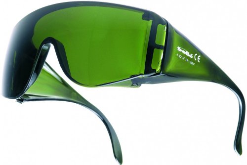 Bollé Safety SQUWPCC5, Überbrille, 1 Stück, Einheitsgröße, grau/schwarz Serie SQUALE / OVERRIDE von bollé