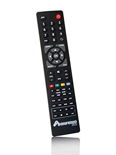 BC33024R bonremo Ersatzfernbedienung passend für TELESTAR TELEDIGI 4 HD+ Receiver von bonremo