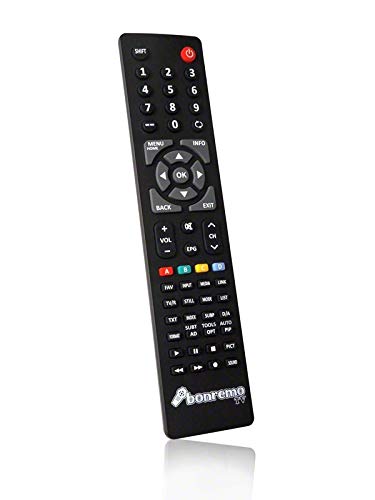 BC47613B bonremo Ersatzfernbedienung passend für TECHWOOD Novus 22S915 LED DVD-CT LCD/LED-TV BC47613B bonremo Ersatzfernbedienung passend für TECHWOOD Novus 22S915 LED DVD-CT LCD/LED-TV von bonremo